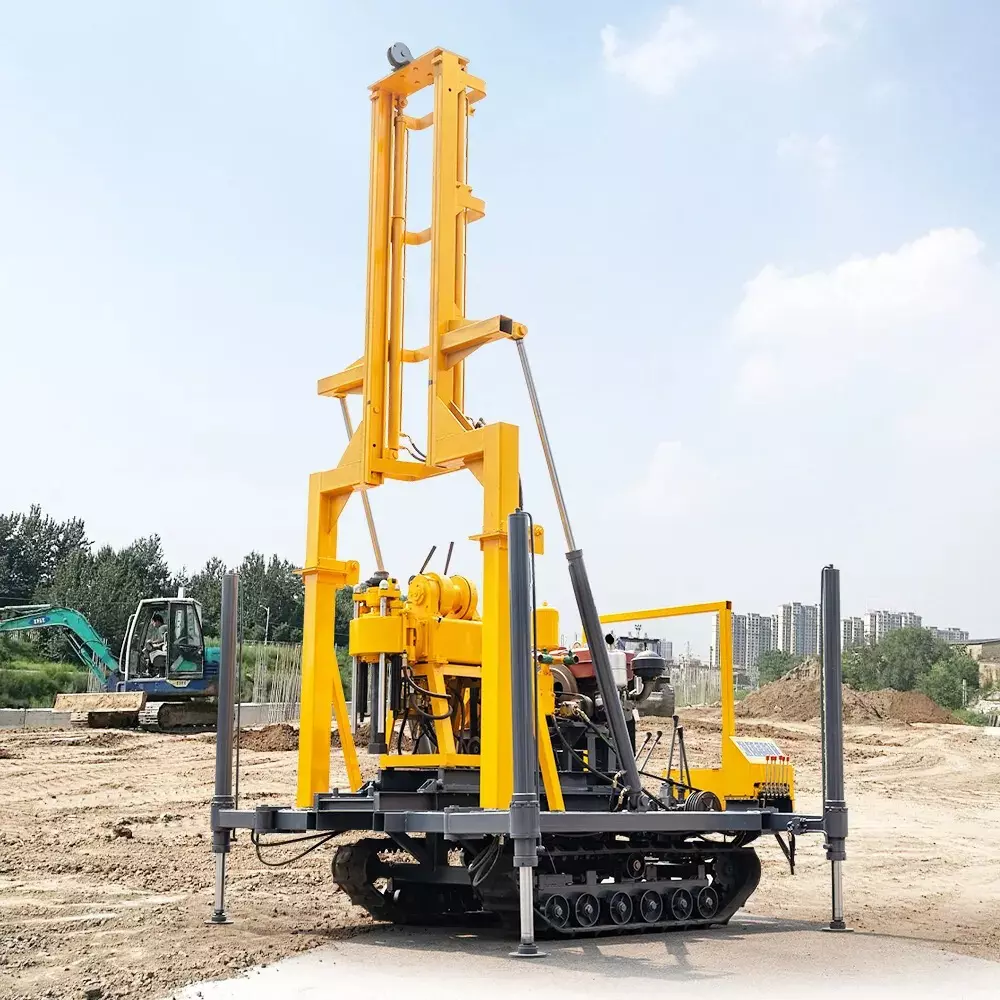 FPHMAX 200C — Foreuse de puits hydraulique sur chenilles haute performance